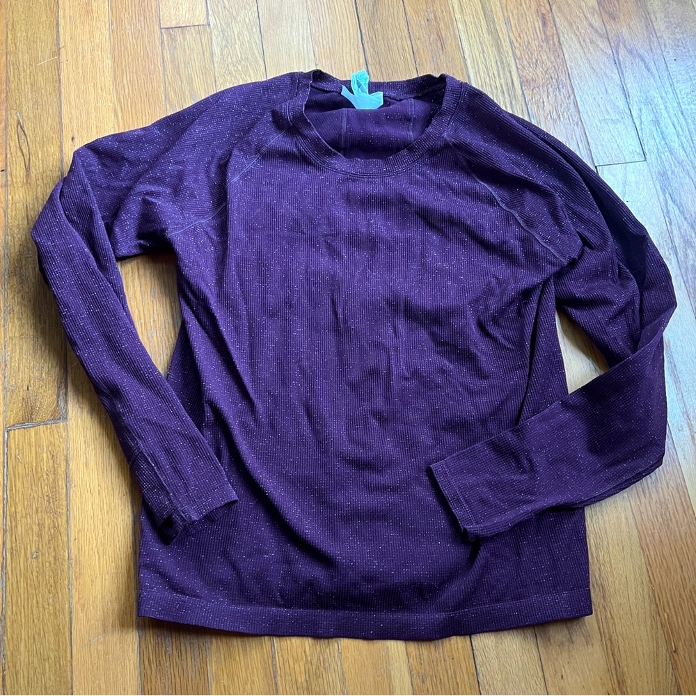 Purple athleta top